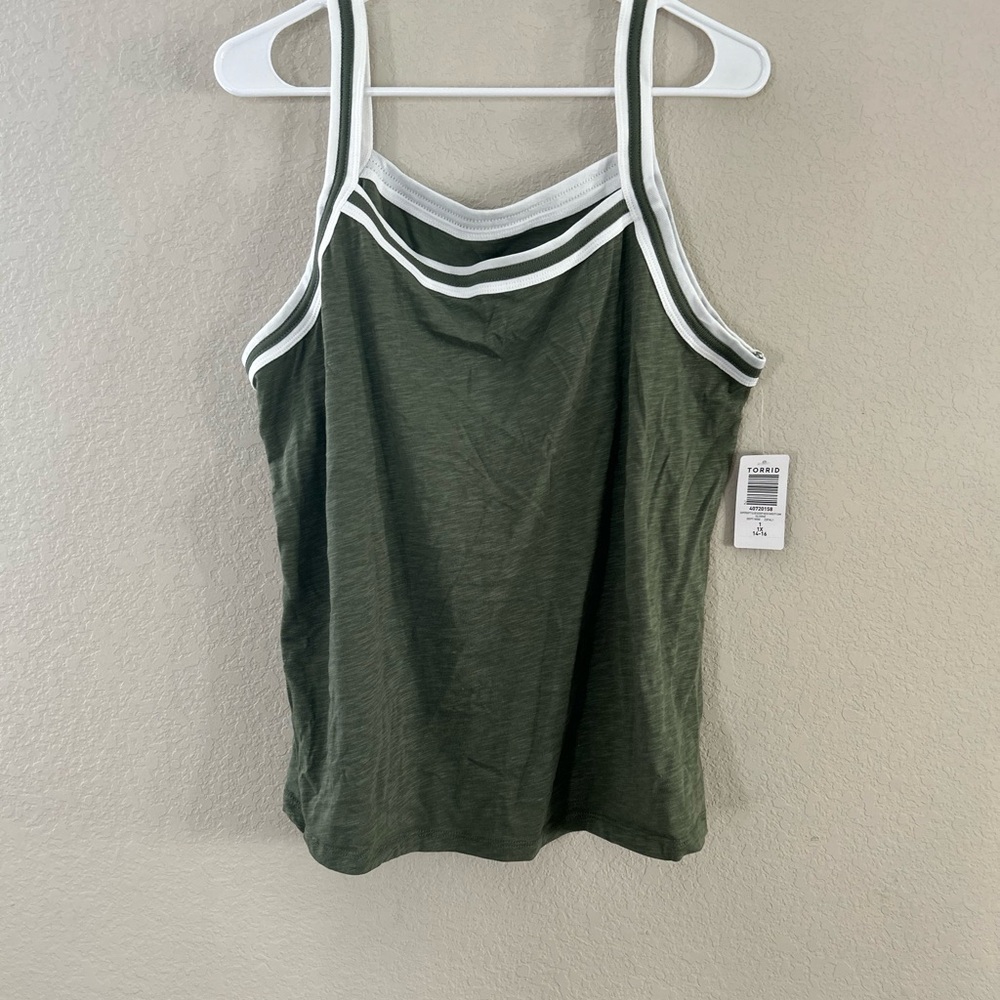 Women's Green Tank Top